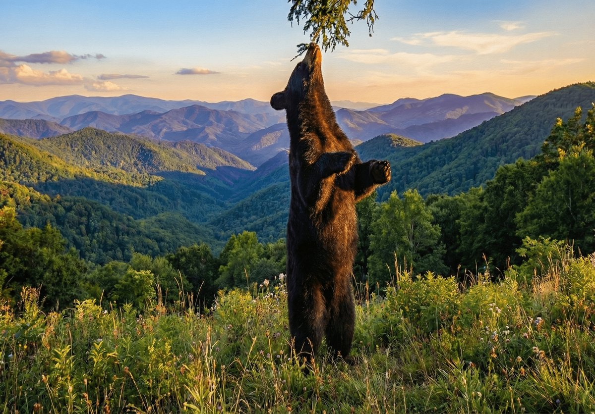 Black Bear Art: From Mountain Meadows to Salmon Streams
