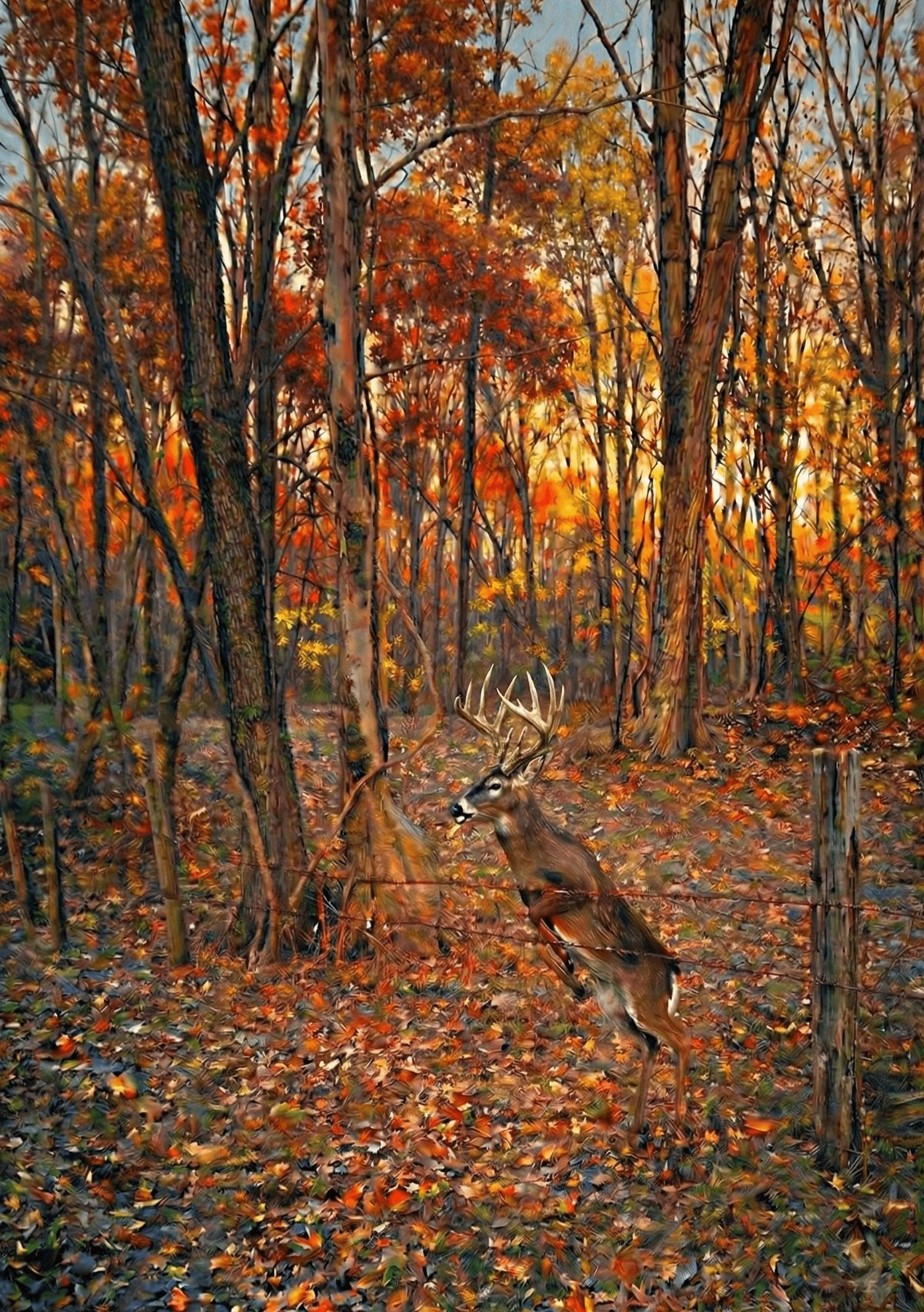 Whitetail Deer Behavior in Art: What Every Hunter Recognizes